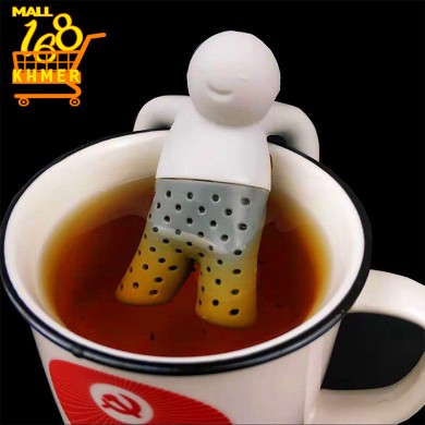 Human-shaped tea strainer 